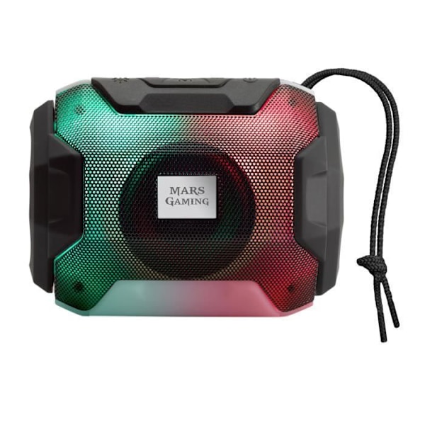 Bärbar Bluetooth-högtalare - Mars Gaming - MSBAX - 10W - RGB - 8h batteritid Svart, vit, rosa