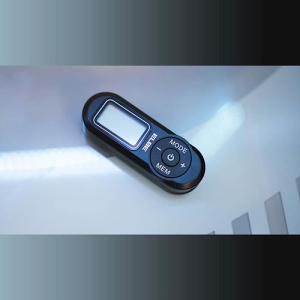 Bærbar radio - ELBE - RF96 - Sort - FM - Digital Svart
