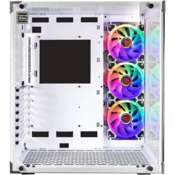Tietokonekotelo - Talius - Cronos RGB ATX - Valkoinen - RGB-valaistus - Yhteensopiva ATX/Micro-ATX/Mini-ITX