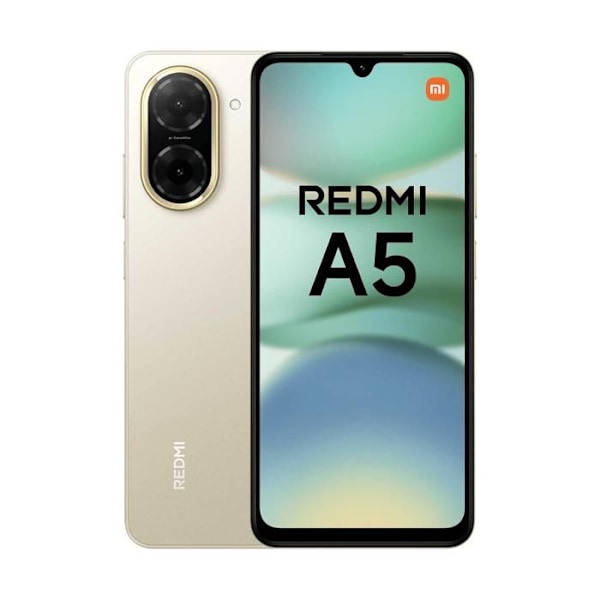 Xiaomi Redmi A5 4G 3 GB/64 GB Guld (Sandy Gold) Dobbelt SIM