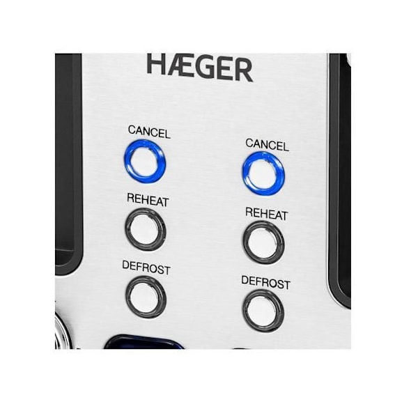 Multifunktionell brödrost Haeger