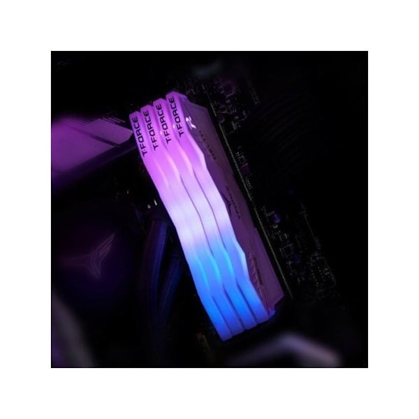 Team Group T-Force Delta RGB DDR5 Vit 6400MHz 32GB 2x16GB CL32 Dual AMD EXPO och Intel XMP Vit