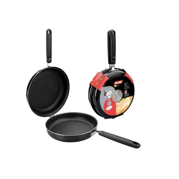 IBILI - Indubasic tortillapande, 24 cm, aluminium, non-stick, induktionskompatibel