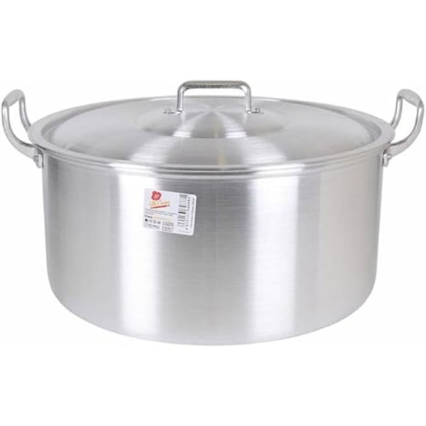 Kasserolle - BIGBUY COOKING - Aluminium - 45 x 39 x 22 cm - Sæt med 2 mångfärgad