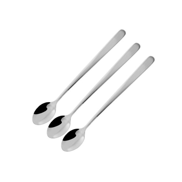 Tesked - Fackelmann - Set om 3 - Längd 20 cm - Rostfritt stål - Diskmaskinssäker Grå