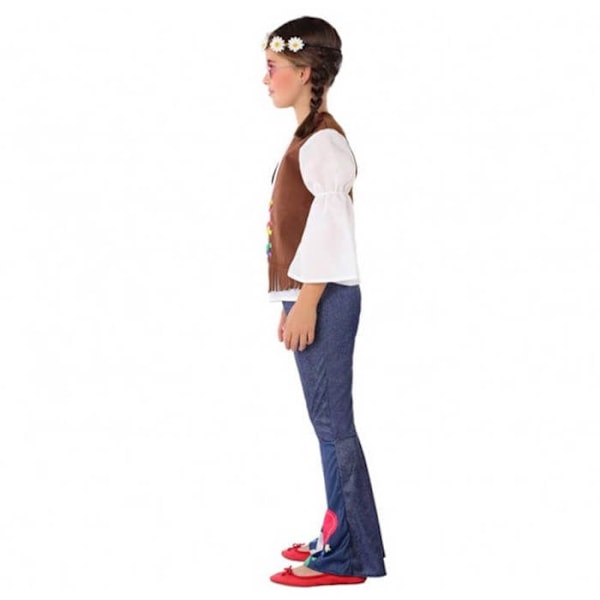 Hippiekostym - Flicka - Storlek 7/9 år - 7/9 år (122 till 134 cm)