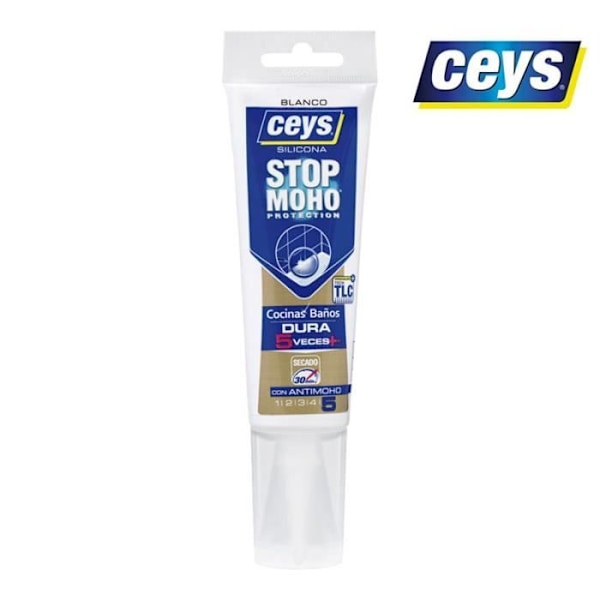 Silikone - CEYS - STOP MOULD TØRRING XPRESS - 125ml - Anti-skimmelsvamp - 100% vandtæt