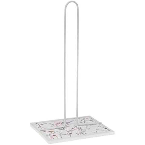 Køkkenrulleholder - VERSA - Balbec - Metal Stål Træ - 14,5 x 18 x 32,5 cm - Flerfarvet Flerfärgad