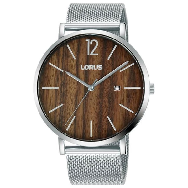 Ur - LORUS - RH995MX9 - Quartz - Analog - Rustfrit stål - Brun/Sølv Brun, Silver