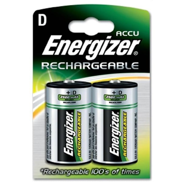 ENERGIZER 2 BATTERIER HR20 2500mAh