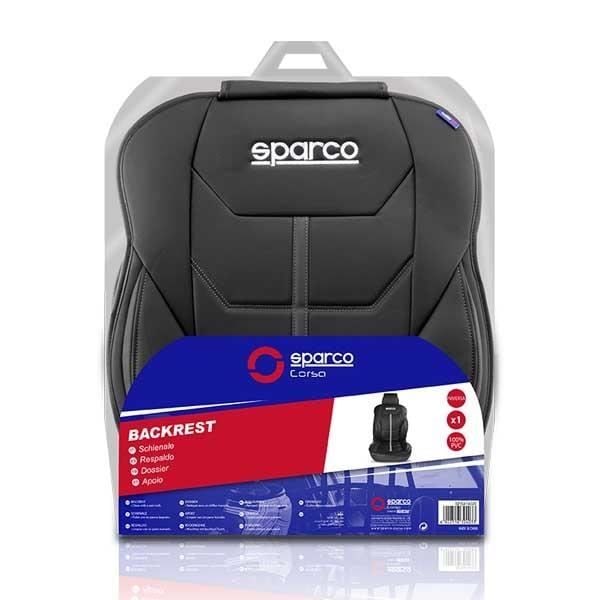 Sædehynde - SPARCO - Sort / Grå - Universal - Optimal komfort - Sporty detaljer Svart grå