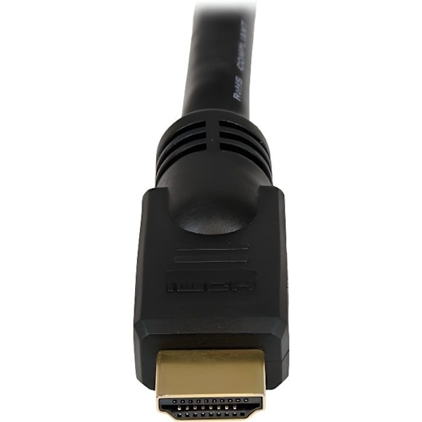 Ultra HD 4K x 2K korkeanopeuksinen HDMI-kaapeli - STARTECH - 7 m - Musta - Kaikki kultapäällysteiset