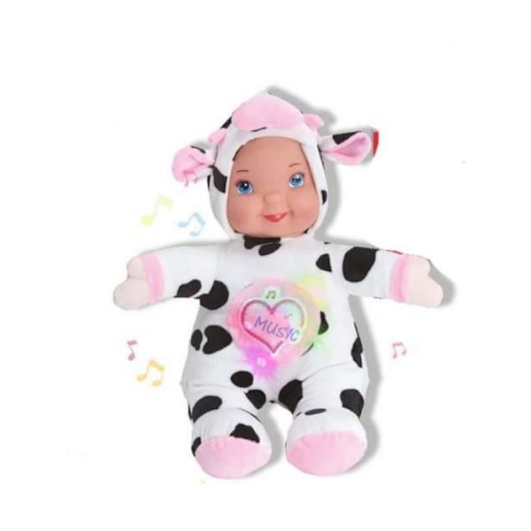 Babydocka Reig Cow 35 cm Musikalisk mjukleksak