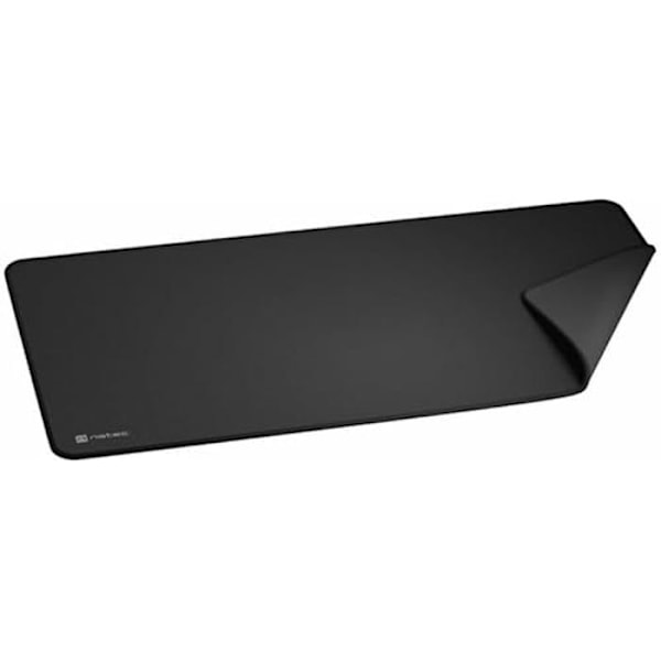 Lattiamatto - NATEC - COLORS SERIES OBSIDIAN - Musta - 800 x 400 mm - Suorakaiteen muotoinen - Tavallinen - Synteettinen Svart