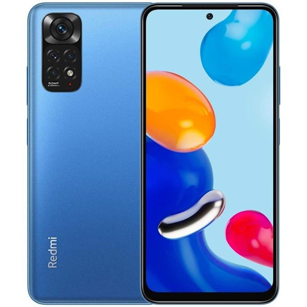 XIAOMI Redmi Note 11 6GB 128GB Twilight Blue Smartphone Blå