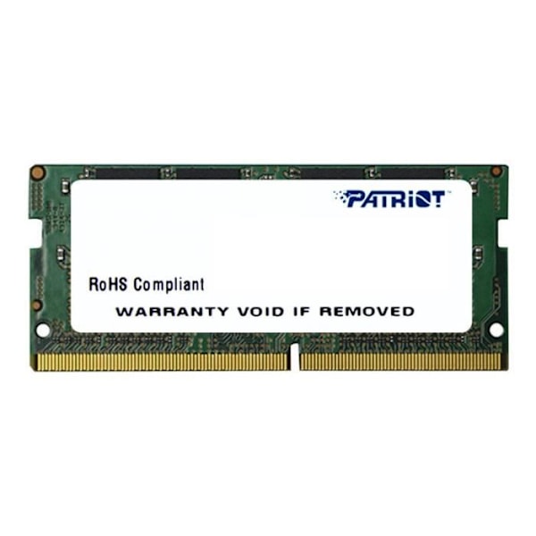 DDR4 MUISTI PATRIOT Signature Line 8 Gt SO DIMM 260-nastaa 2133 MHz - PC4-17000 CL15 1.2 V