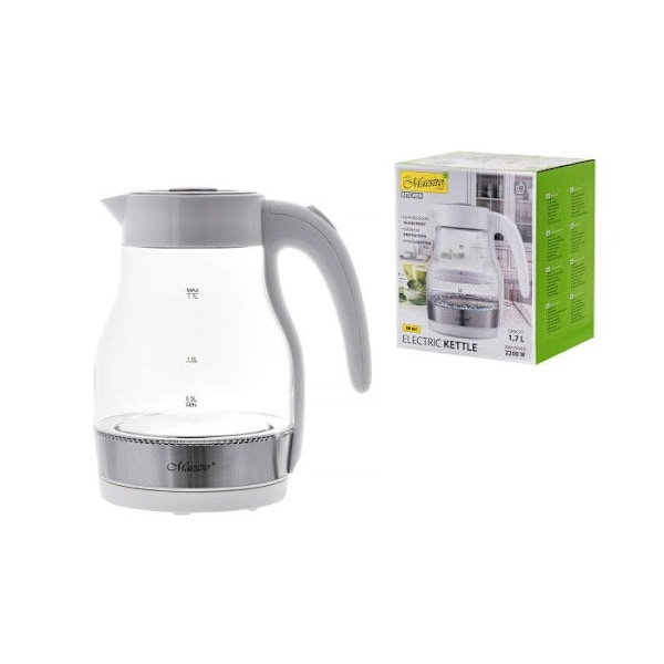 Bouilloire Feel Maestro MR-061 Hvid 1850-2200 W 1,7 L Vit