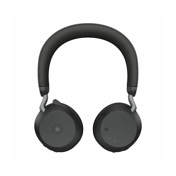 Jabra Evolve2 75 - Headset - in-ear - Bluetooth - trådløs, kablet - aktiv lydannullering - USB-A - isolation