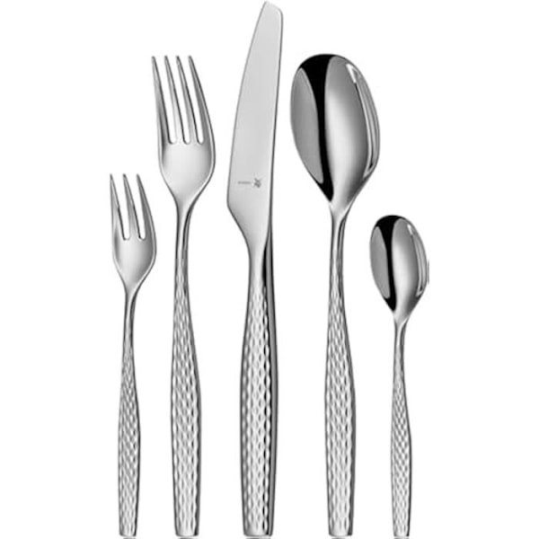 Sætbesteck - WMF - SENTIC CP - 30 dele - Cromargan rustfrit stål - Ridsefast Grå