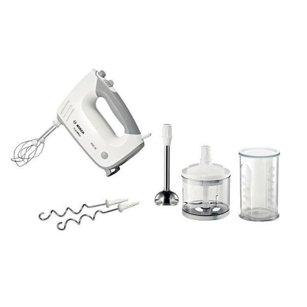 Handmixer - BOSCH - MFQ36480 - Variabel hastighet - 450W - Grå