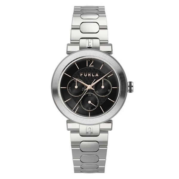 Kello - Furla - WW00011005L1 - Harmaa - Teräs - Kvarts Svart