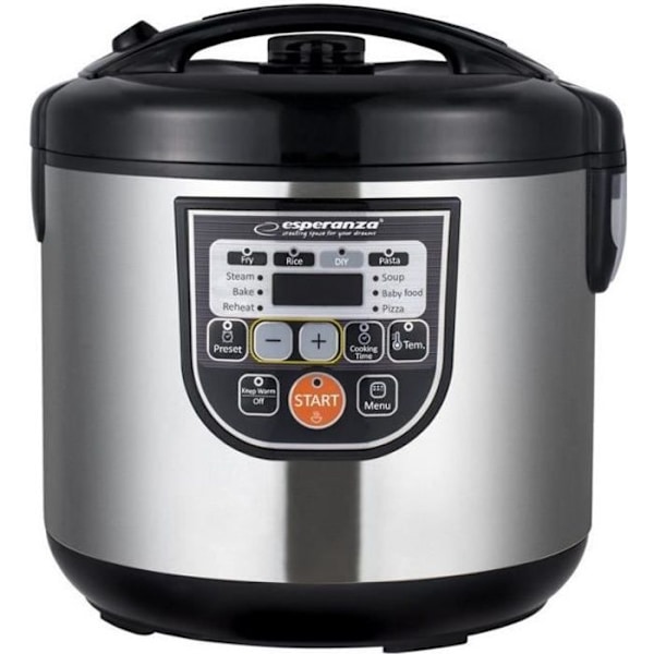Multicooker Esperanza Cooking EKG011 BESTSELLER 5L Grå
