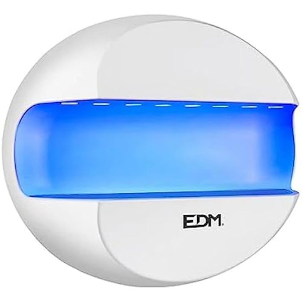 LED-seinälevy - EDM - 5 W - 33,5 x 12 x 29,5 cm - Kantavuus 80 m² - Sisäkäyttö