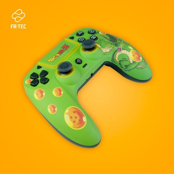 Langaton ohjain - FRTEC DRAGON BALL Z - Bluetooth, RGB LED-valolla, yhteensopiva PC:n ja PS4:n kanssa, akku 10 tunnin akunkestolla