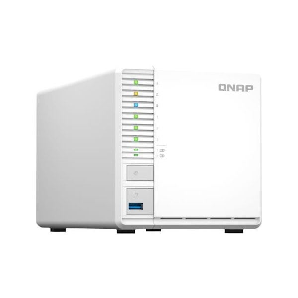 Lagerserver (NAS) - QNAP - TS-364 - Intel Celeron - 4 kerner/ 4 tråde - RAID 5