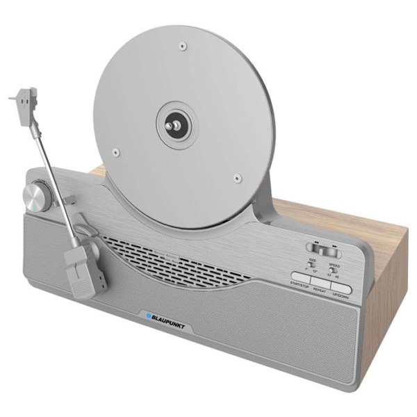Pystysuuntainen Platine Blaupunkt VT100SL hopea 2x5W, Bluetooth, hopea pengar