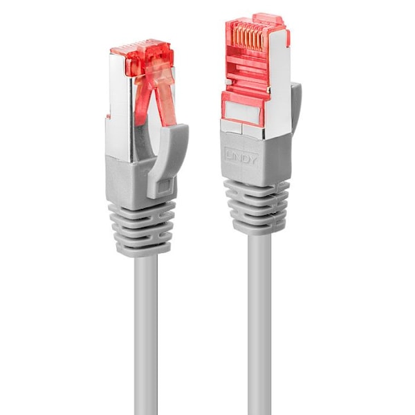 Cat.6 S-FTP netværkskabel, kobber, 250MHz, grå, 20