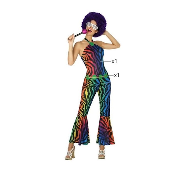 Discoset för kvinnor - Flerfärgad - Polyester - Storlek XL Flerfärgad XL
