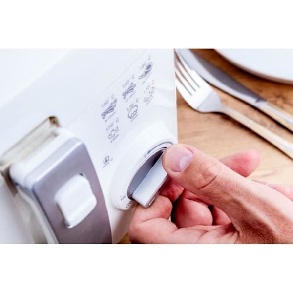 Friteuse - ELDOM - FR18 - Kapasiteetti 2,5 L - 1800W Teho