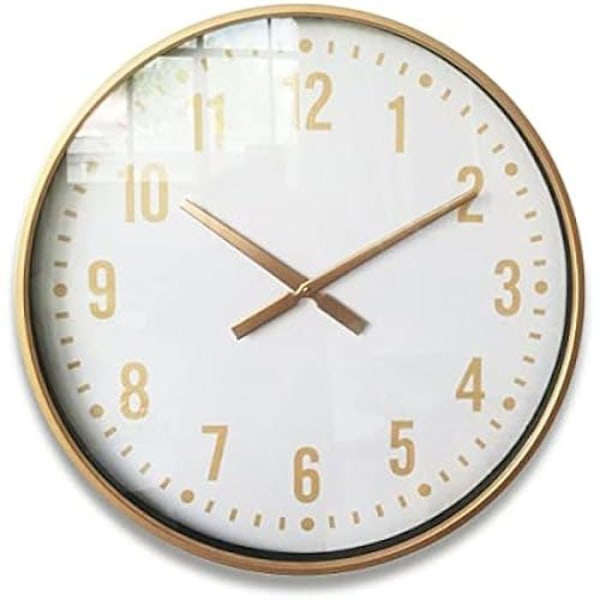 Seinäkello - VERSA - Malli S3410720 - Lasi ja metalli - Monivärinen - 61,5 cm Flerfärgad
