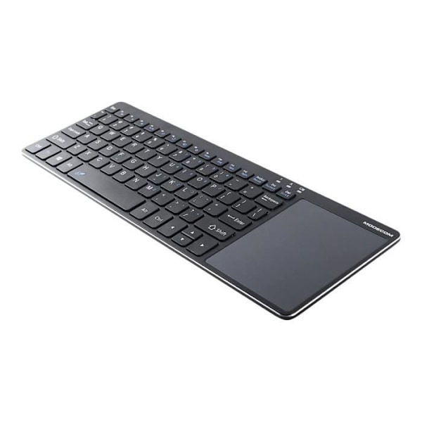 Langaton näppäimistö MODECOM MC-TPK1 kosketusalustalla 2.4 GHz - Musta musta