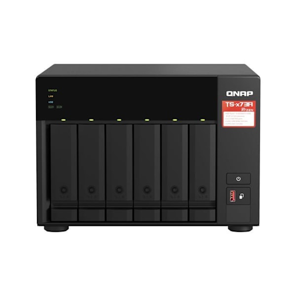 QNAP TS-673A NAS Tower Ethernet