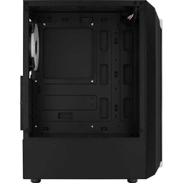 AEROCOOL Bionic G Black (V2) - Kasse uden strømforsyning - Medium tower - ATX-format
