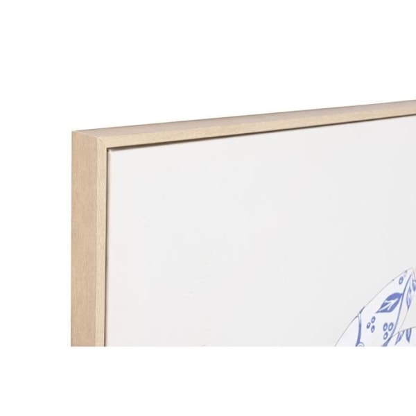 ram 80 x 4 x 120 cm Skandinaviska blommor (2 enheter)