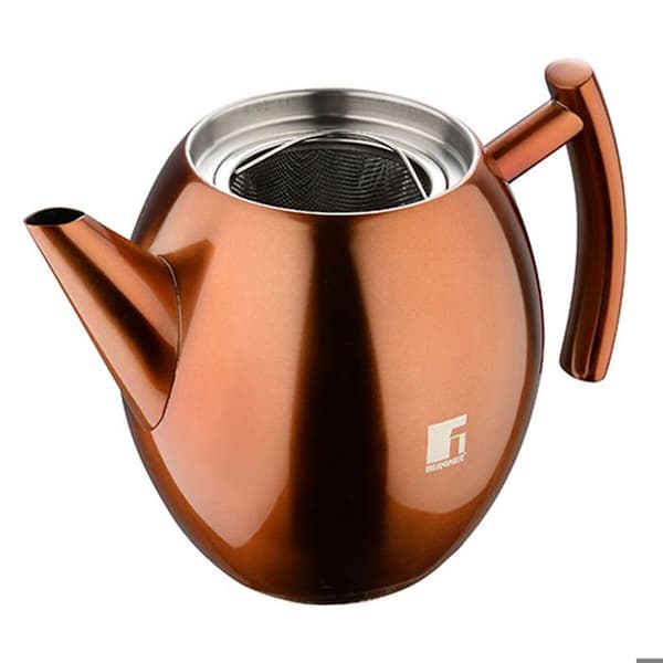 Kedel og Teapot - BERGNER - 1,75 L - Rustfrit stål - Kobber Koppar
