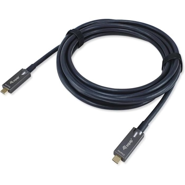 Aktiv USB-C til C optisk kabel - EQUIP - 119462 - 10m - 4K/60Hz - 10 Gbit/s