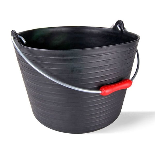 Plastkorg nr 2 "lightbuck" 20l 88772 rubi Svart