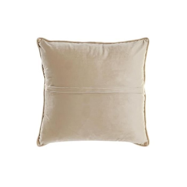 gyllene kudde 45 x 10 x 45 cm blommor