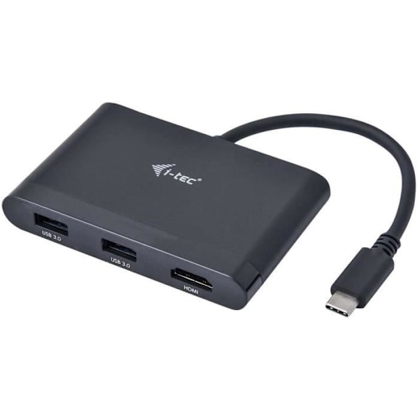 USB-C-adapter - I-TEC - C31DTPDHDMI - 1x HDMI - 2x USB 3.0 - 4K Ultra HD