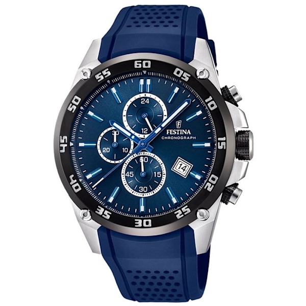 Kello - Festina - Originals F20330/2 - Kronografi - Hartsi - Sininen Blå