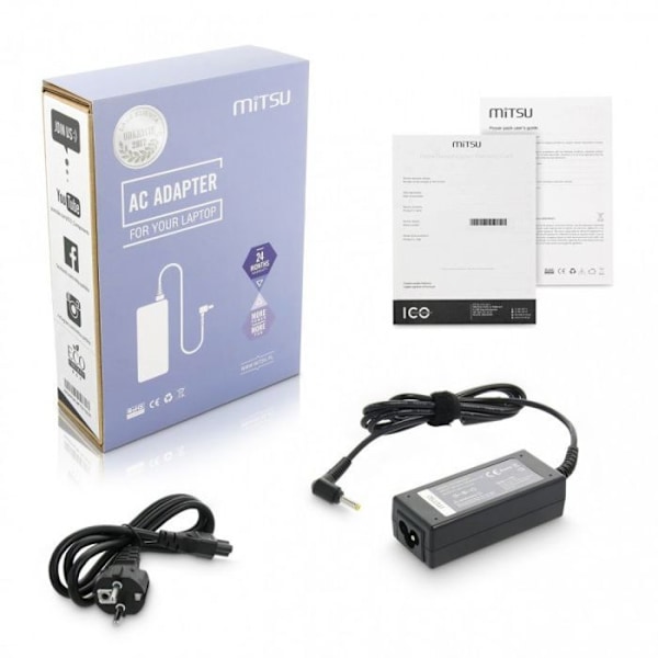 Mitsu kannettava tietokone - ZM/LEN20225 - * Pow. Sup. LENOVO 20V 2.25A ZM / LEN20225 ()