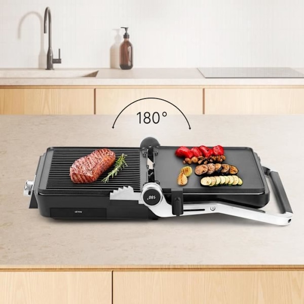 Elgrill - Ufesa - PR K2 - 2000W - Non-stick plader - LCD skærm
