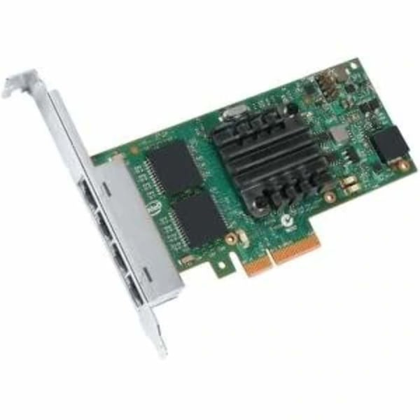 Netværkskort - INTEL - I350-T4 - PCI Express 2.1 x4 - 4 RJ-45 porte - Low-Profile/Fuldhøjde