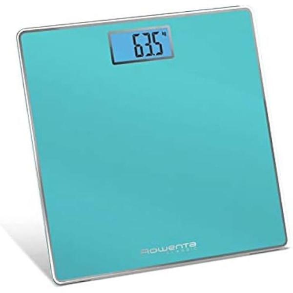 Elektronisk personlig vægt - ROWENTA - Classic BS1503 Square Turkis - Vægt 180 kg - Blandet