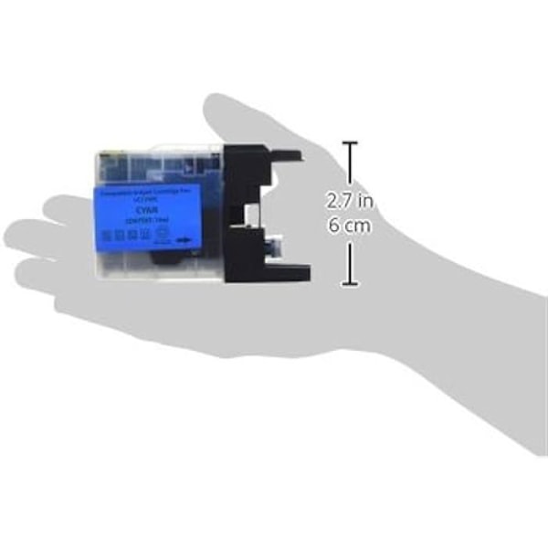 Blækpatron - ACTIS - 1240C LC1240C - Cyan - Blæk - 1 - Patron