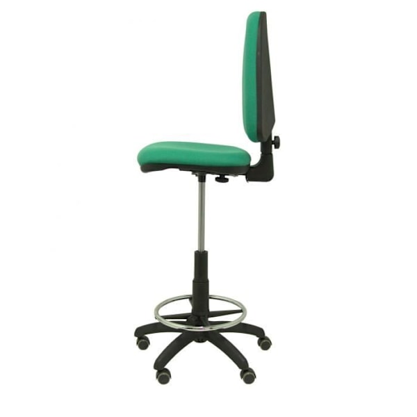 Ayna bali ergonominen jakkara parkettipyörillä - PIQUERAS Y CRESPO - Ayna Stool malli - Vihreä - Kangas